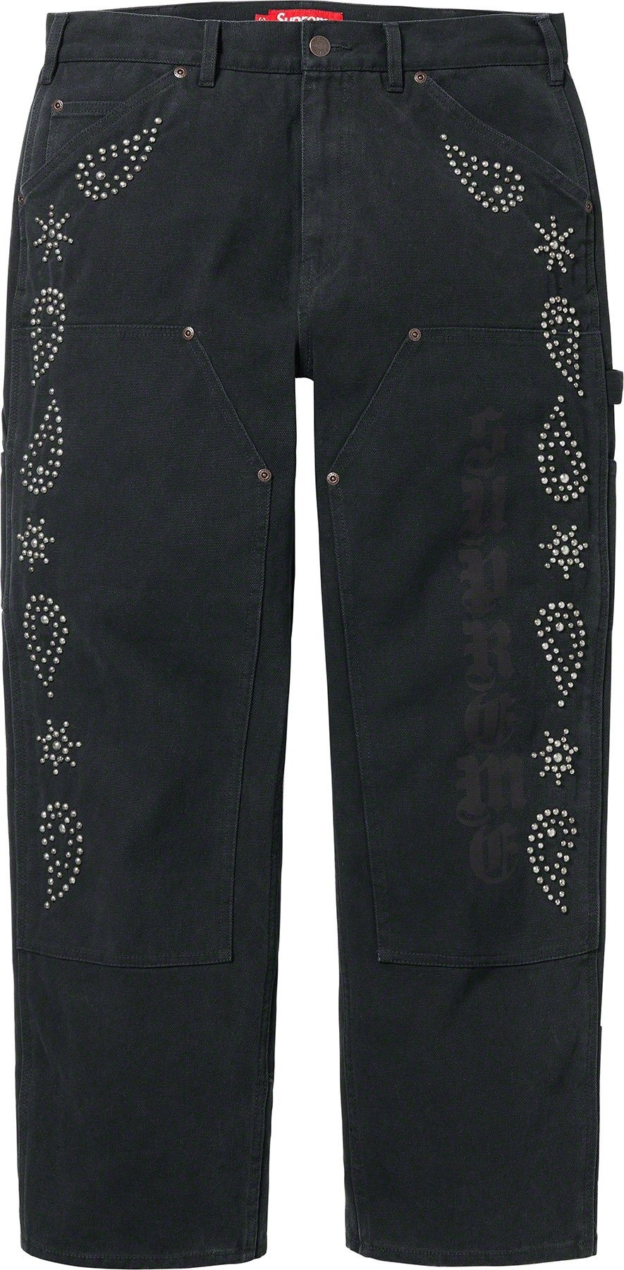 Paisley Studded Double Knee Painter Pant view 11